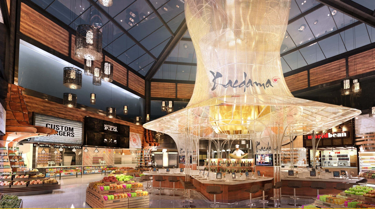 Reclaimed Teak Plywood Featured In Newark Liberty International Airport
